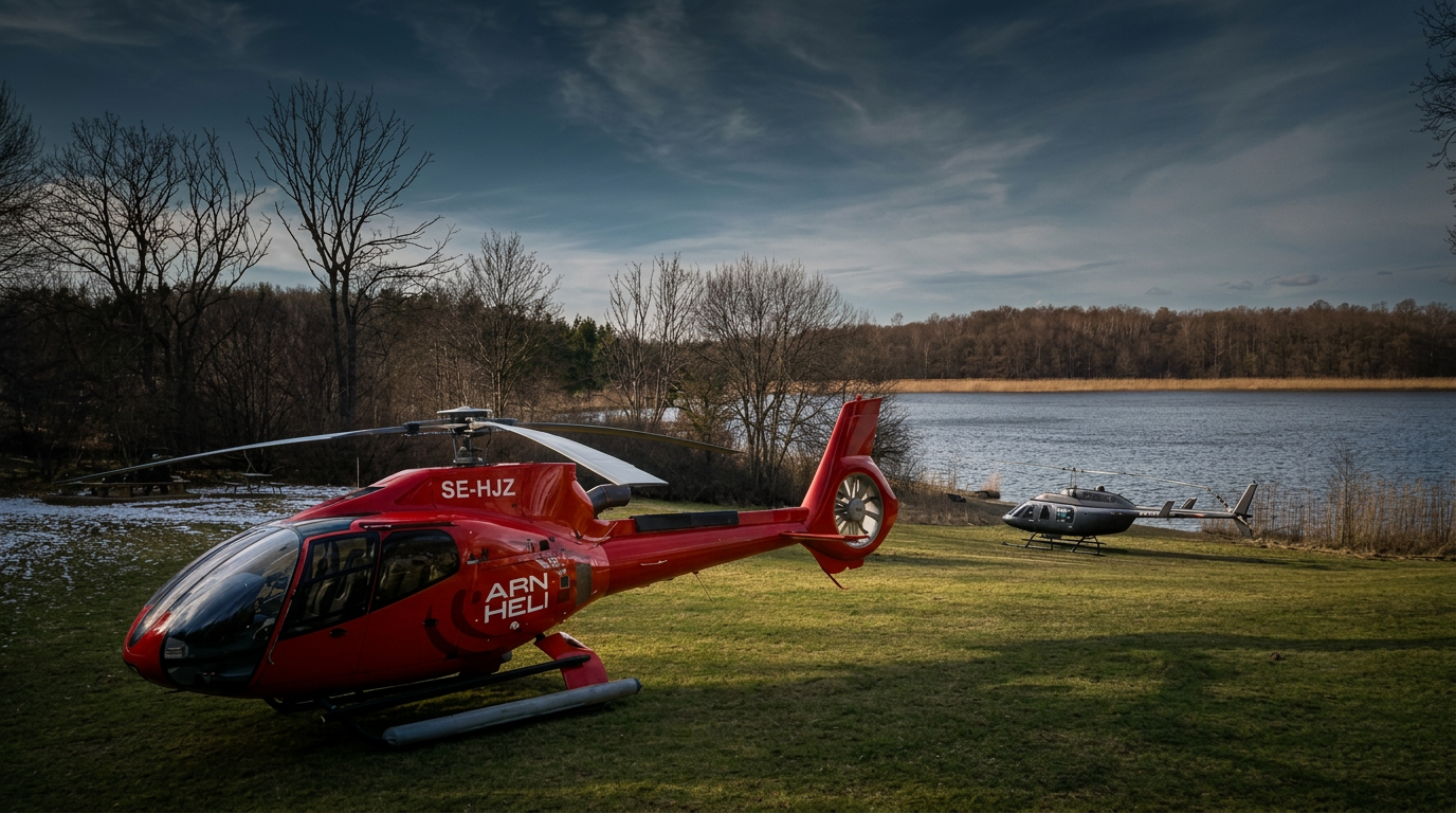 Specialised missions – aerial work by helicopter, Arlanda Helicopter
