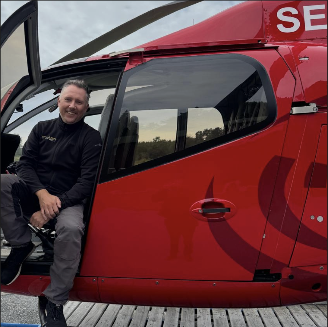 Anders Lindberg – CEO & pilot, Arlanda Helicopter
