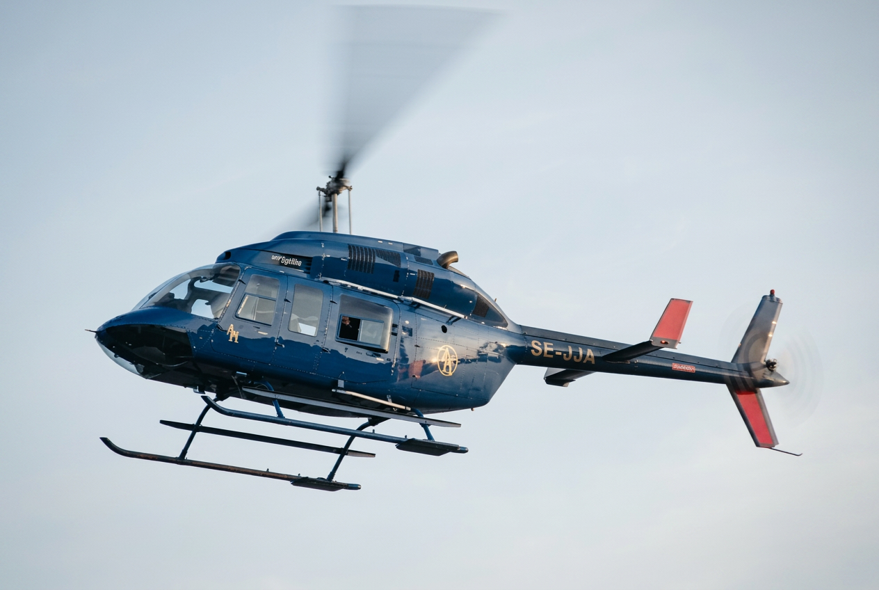 Bell 206LT TwinRanger – helicopter for aerial work at Arlanda Helicopter