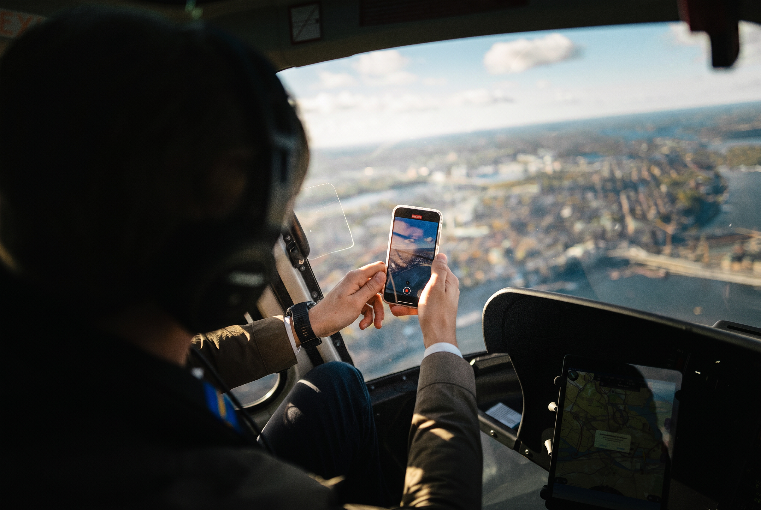Stockholm från ovan – helikoptertur med Arlanda Helicopter